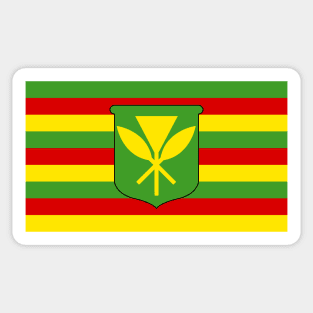 Kanaka Hawai’i Flag Sticker